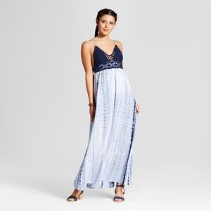 Women's Crochet Tie-Dye Maxi Dress - Xhilaration™